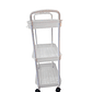 Carro Organizador con ruedas de 3 niveles con colgadores  - Miniatura 2