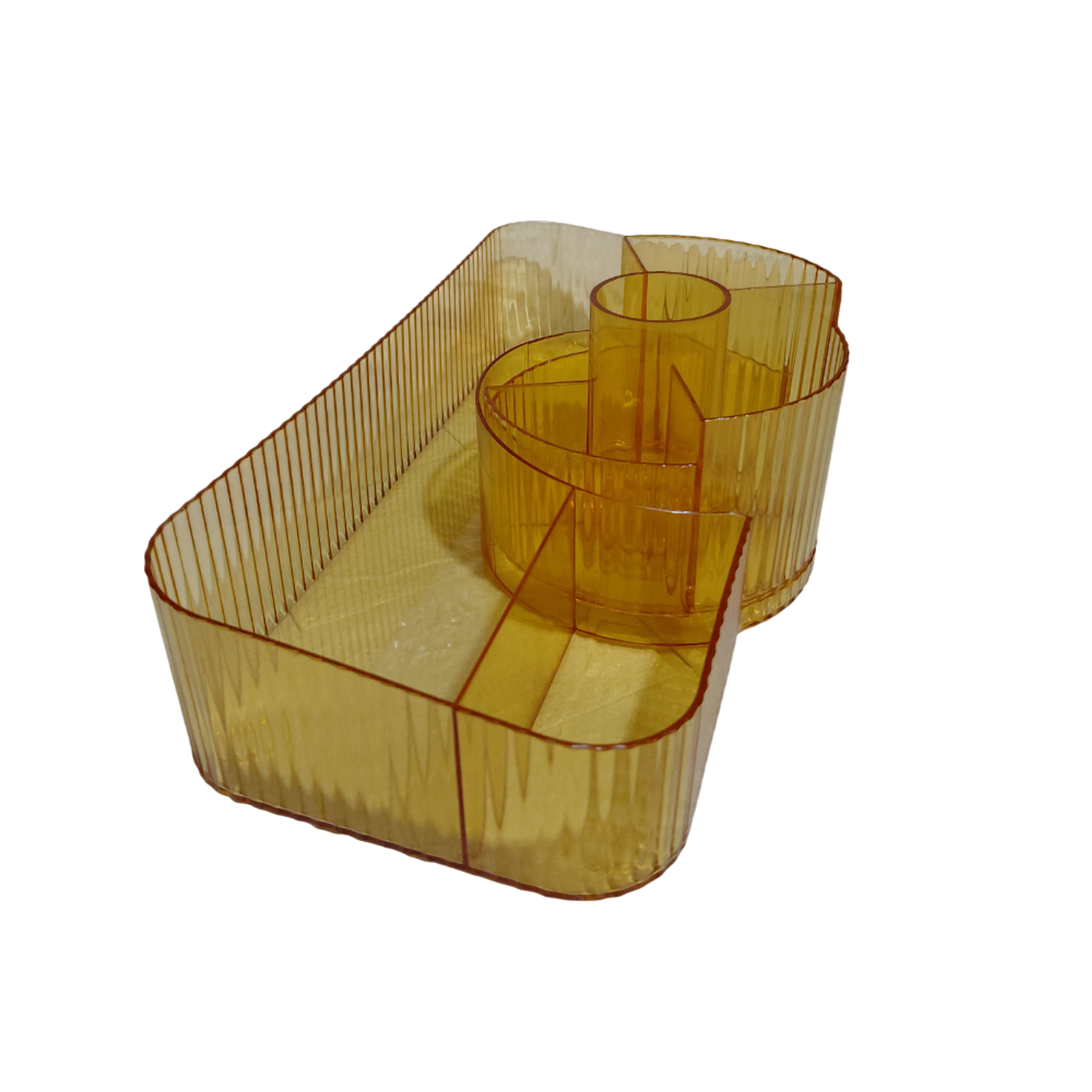 Organizador de maquillaje tocador de acrílico  1