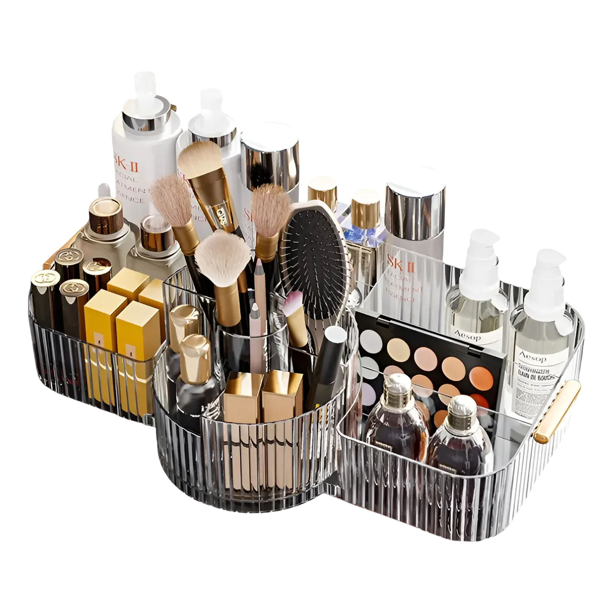 Organizador de maquillaje tocador de acrílico  9