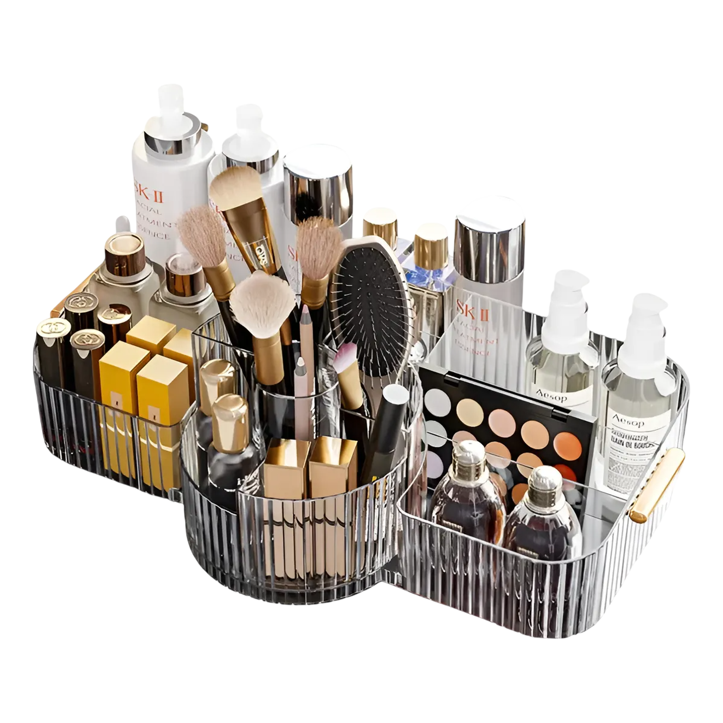 Organizador de maquillaje tocador de acrílico  9