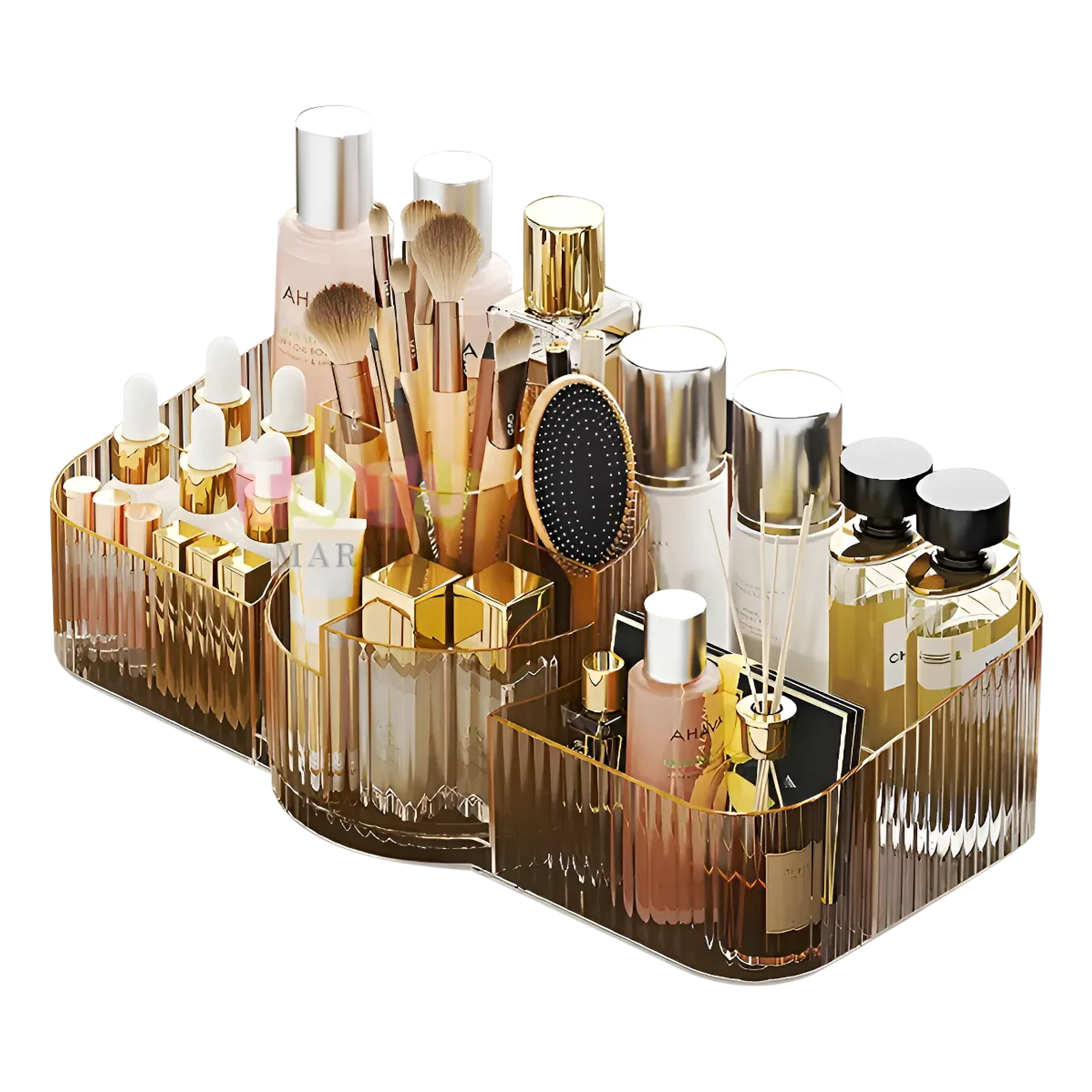 Organizador de maquillaje tocador de acrílico  4