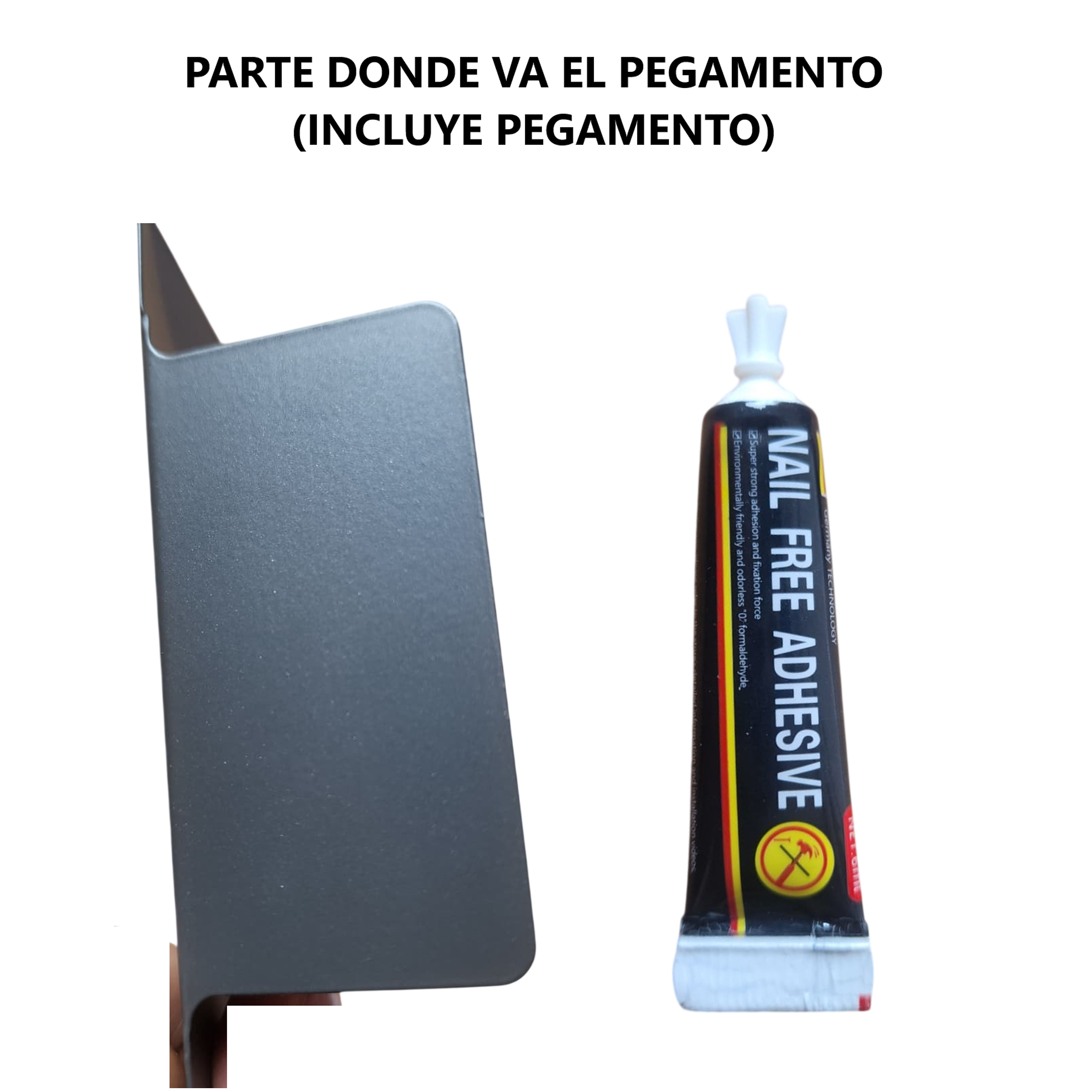 Pack soporte para jabón y 2 percheros 4