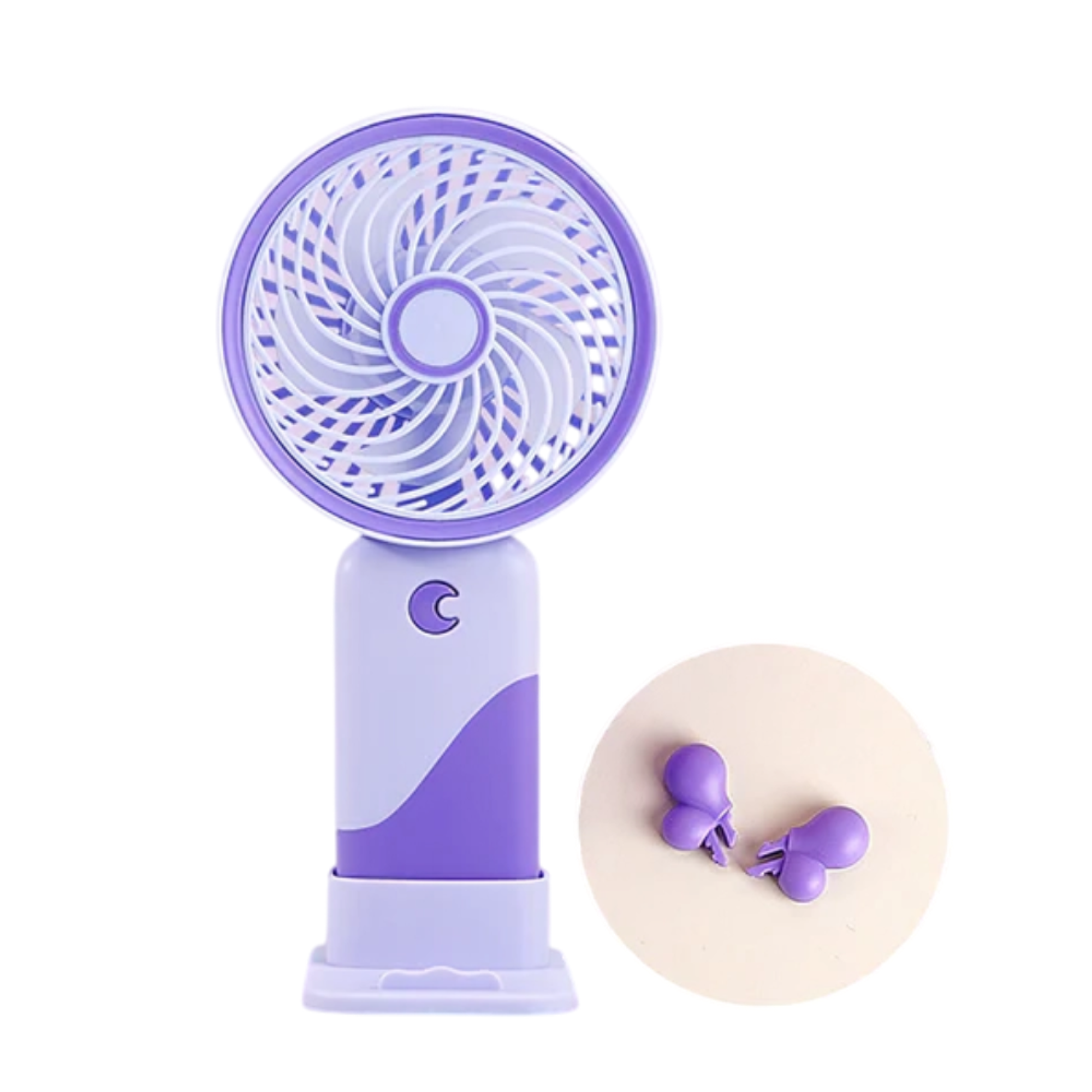 Potente Ventilador portátil 3 velocidades mini  10