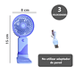 Potente Ventilador portátil 3 velocidades mini  - Miniatura 11