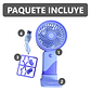 Potente Ventilador portátil 3 velocidades mini  - Miniatura 12
