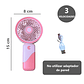 Potente Ventilador portátil 3 velocidades mini  - Miniatura 16