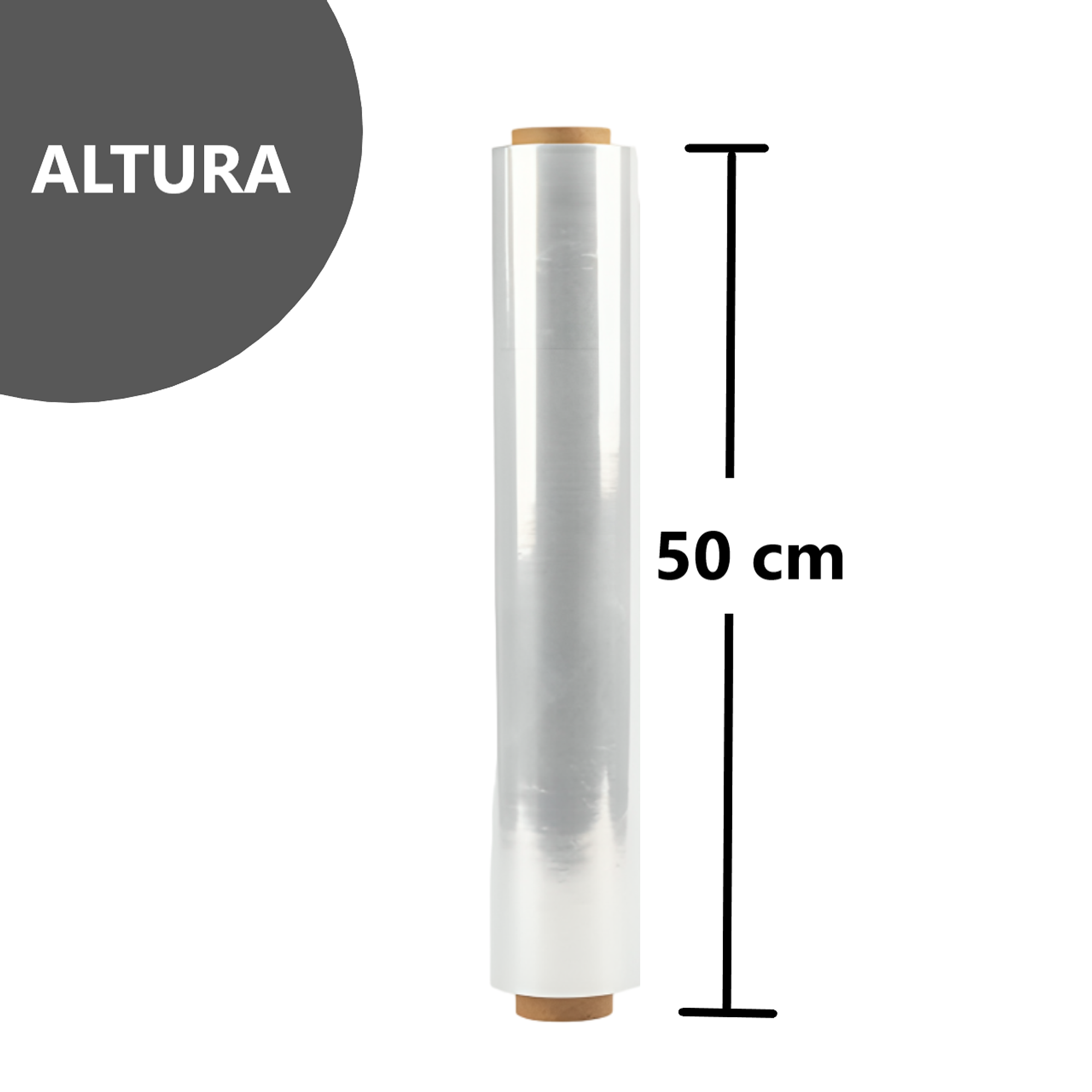 Kit 3 Stretch Film Transparente de embalar - 20 in (50 cm) 2