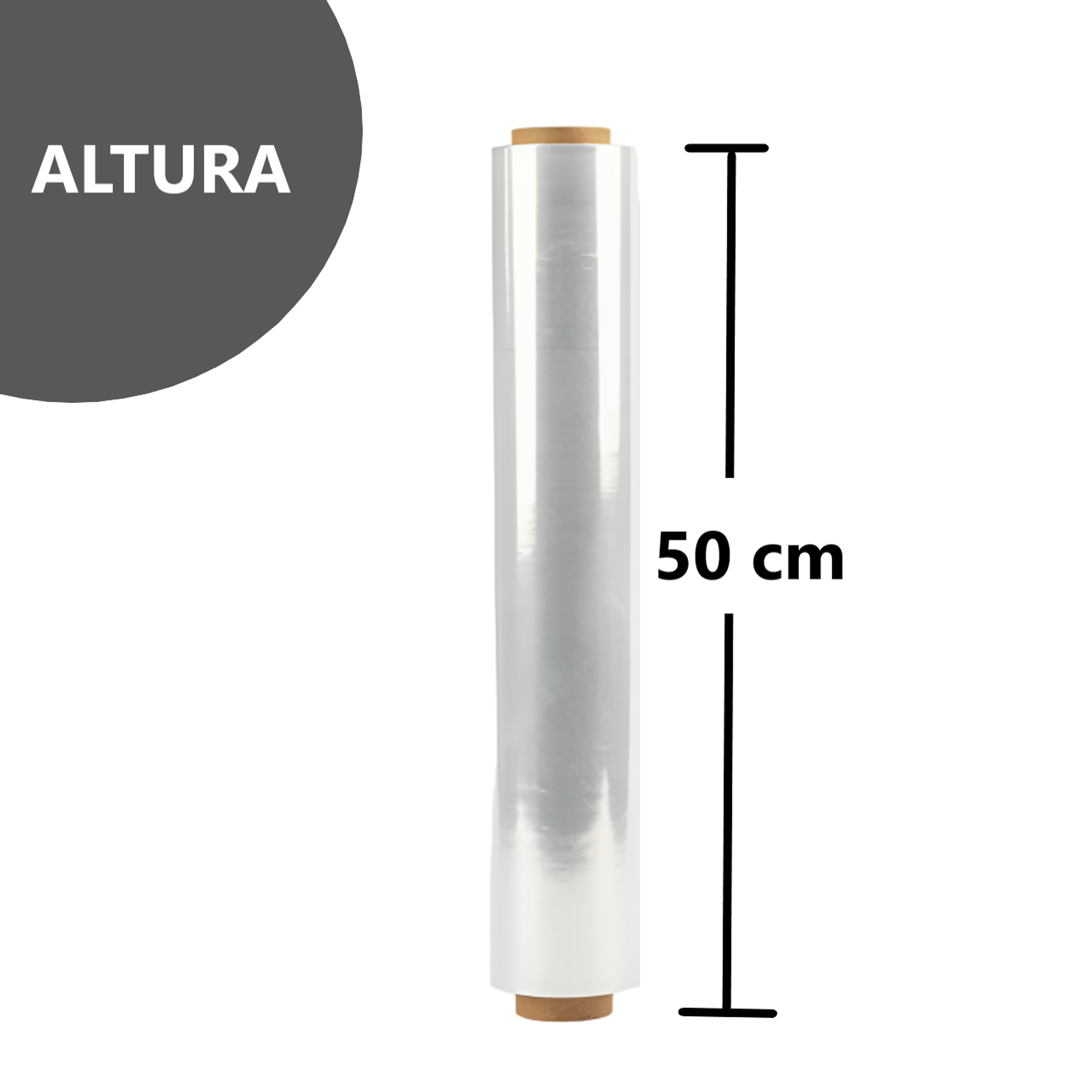 Kit 3 Stretch Film Transparente de embalar - 20 in (50 cm) 2