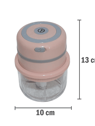 Picadora Eléctrica Mini de Alimentos de un Botón