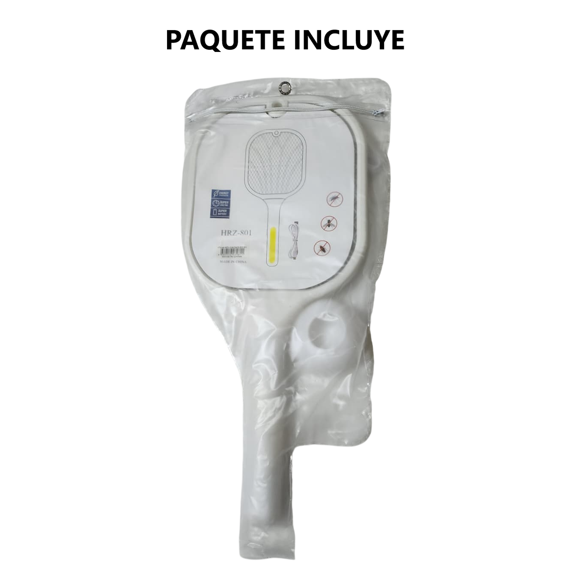 Raqueta Eléctrica Anti Mosquitos 50 x 22 cm 3