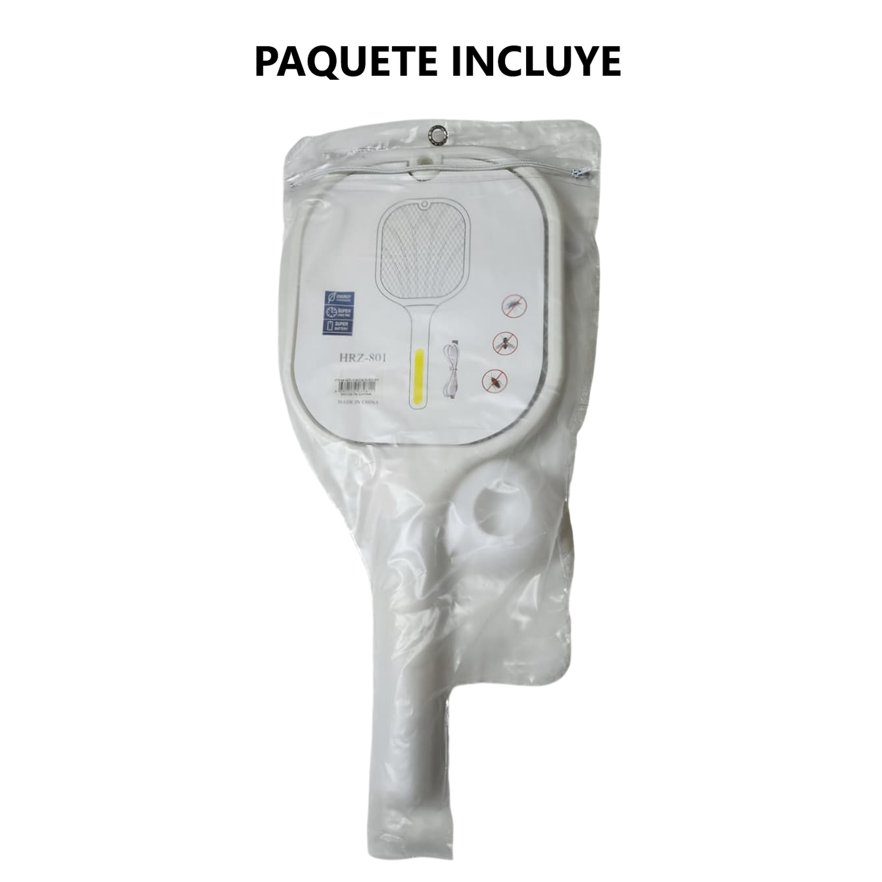 Raqueta Eléctrica Anti Mosquitos 50 x 22 cm 3