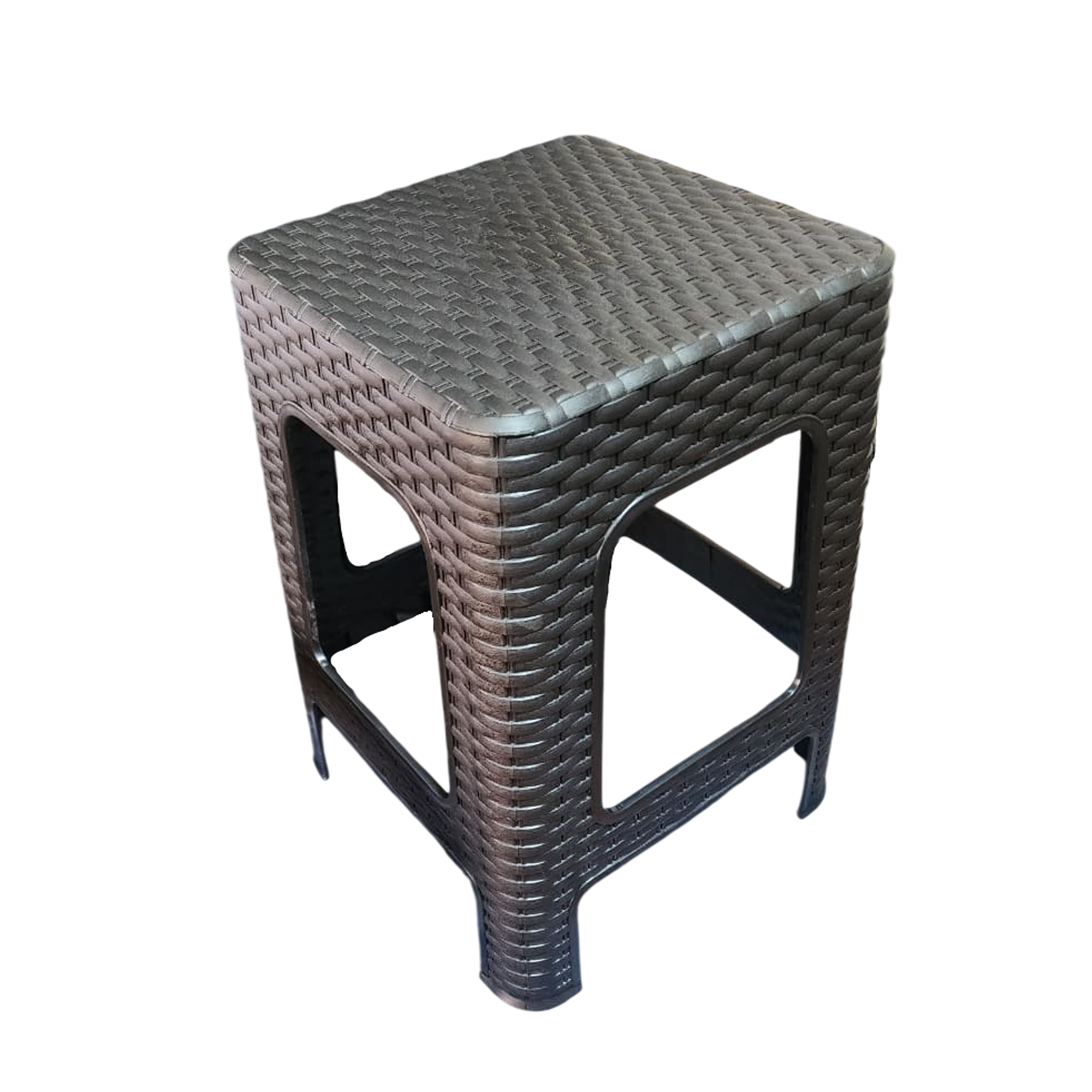 Pack 6 Sillas Tipo Ratán Color Negro 4