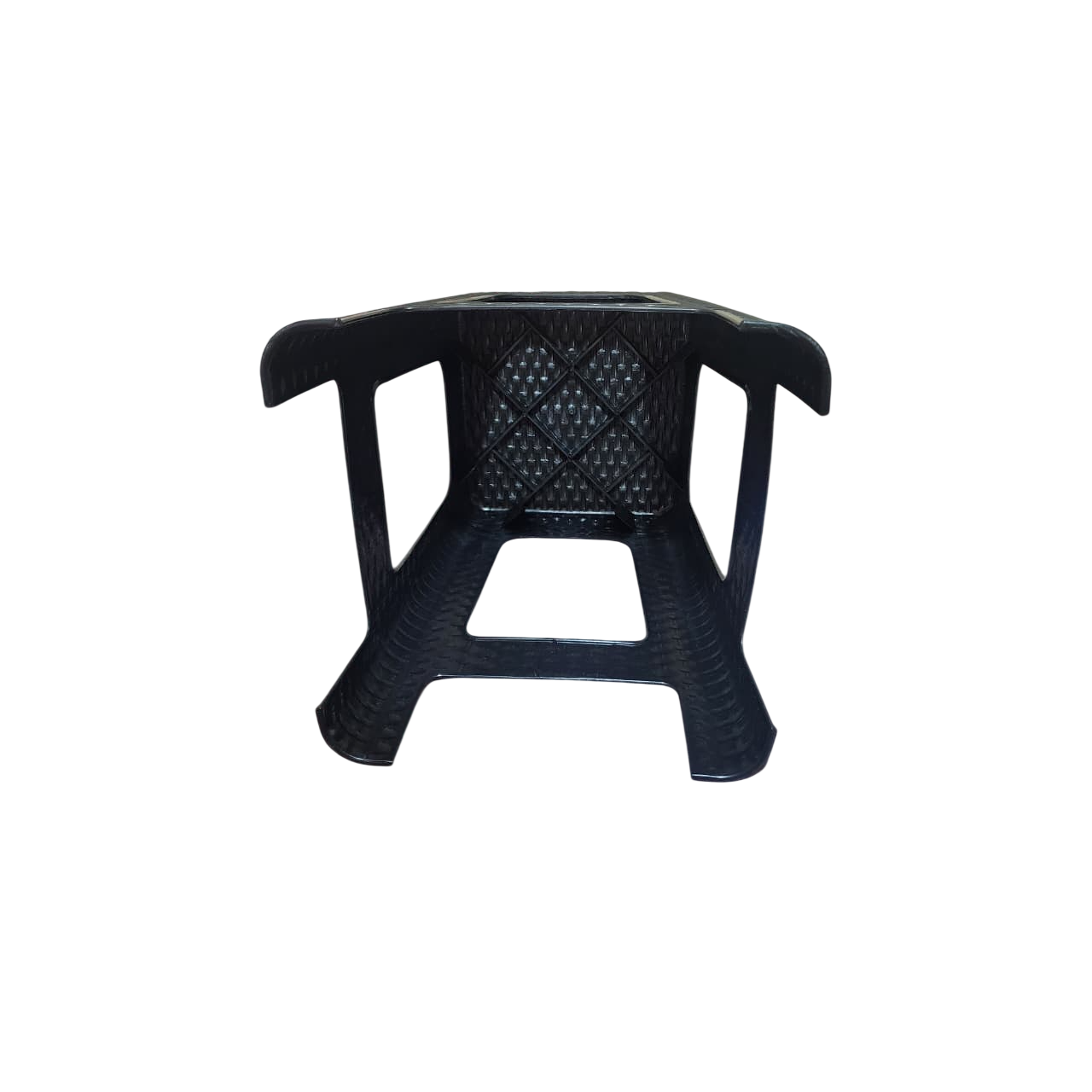 Pack 4 Sillas Tipo Ratán Color Negro 6