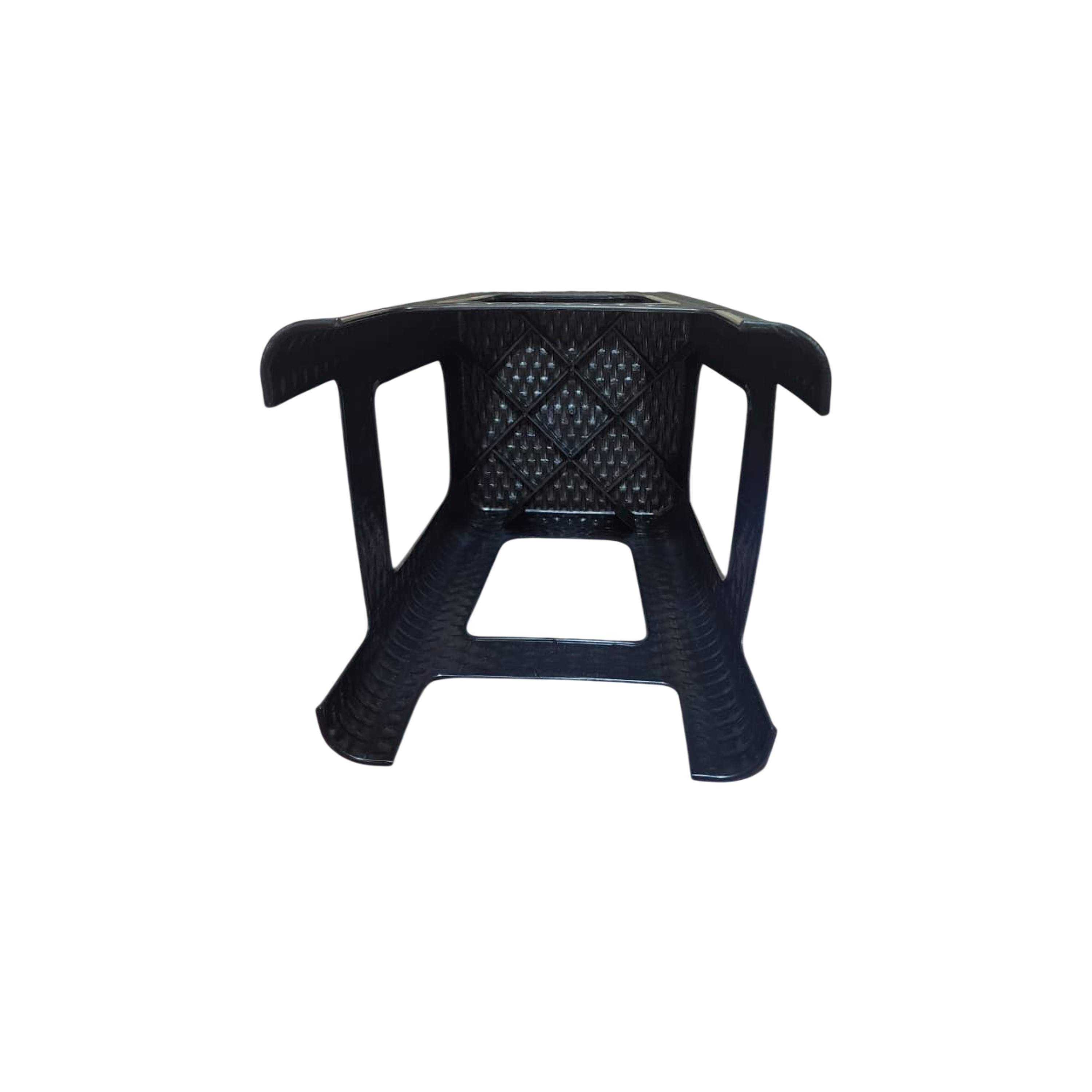 Pack 4 Sillas Tipo Ratán Color Negro 6