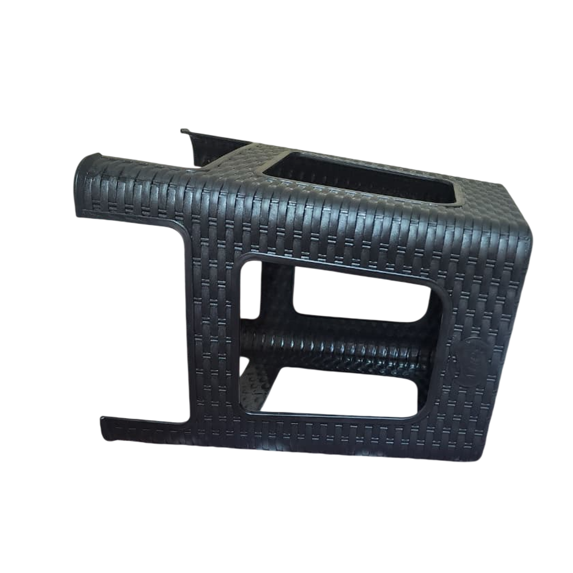 Pack 4 Sillas Tipo Ratán Color Negro 5