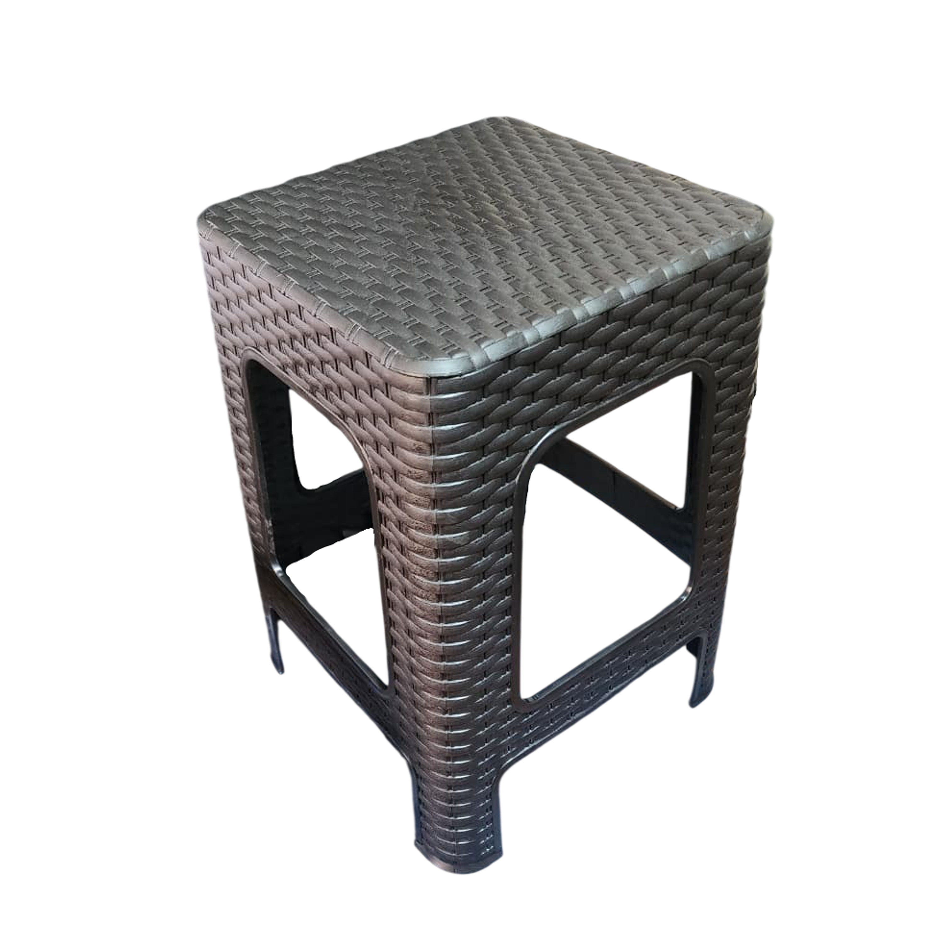 Pack 4 Sillas Tipo Ratán Color Negro 4