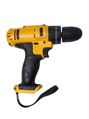 Taladro con 2 baterias y cargador con estuche de piezas - 162