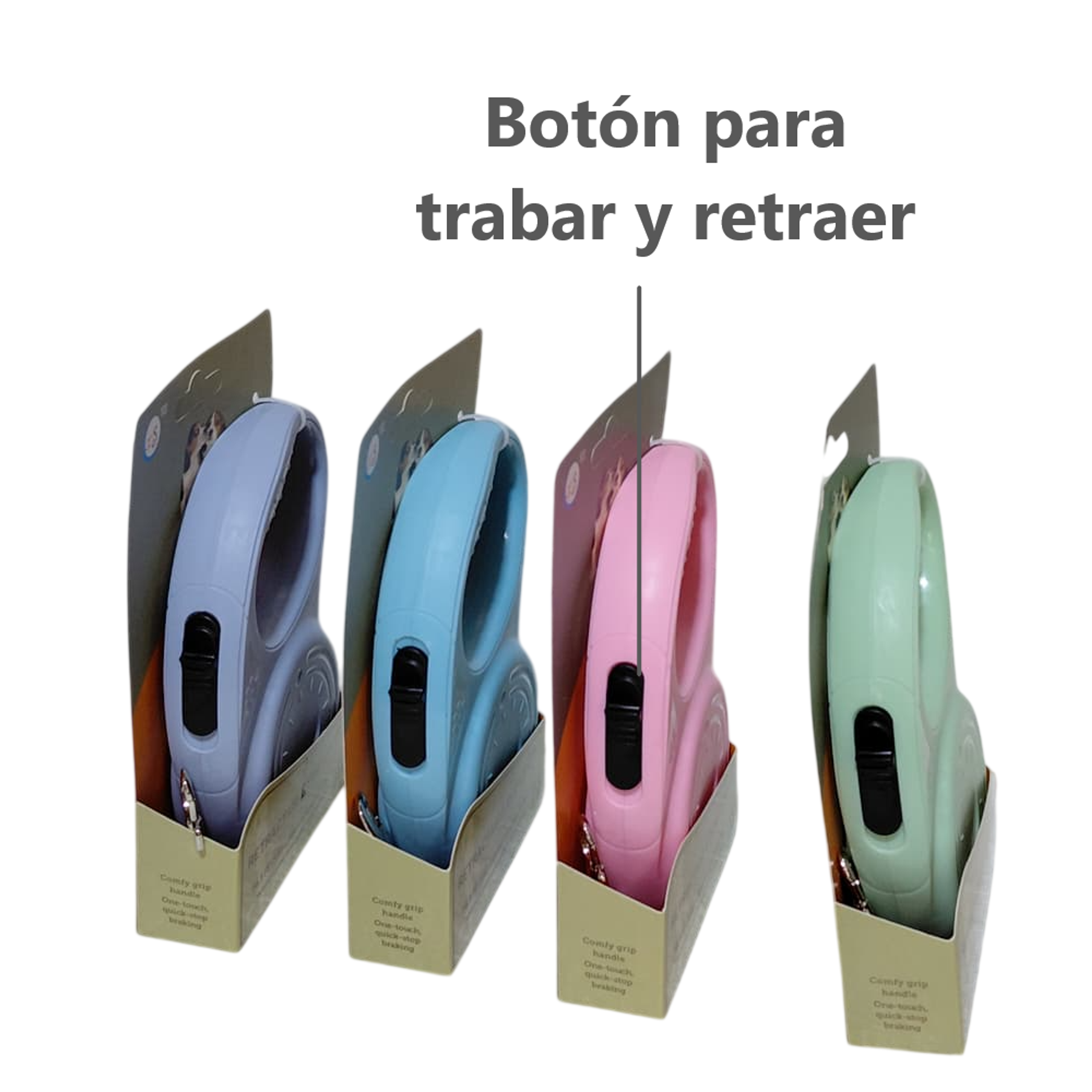 Correa Para Perros Retráctil Hasta 15 Kg  2