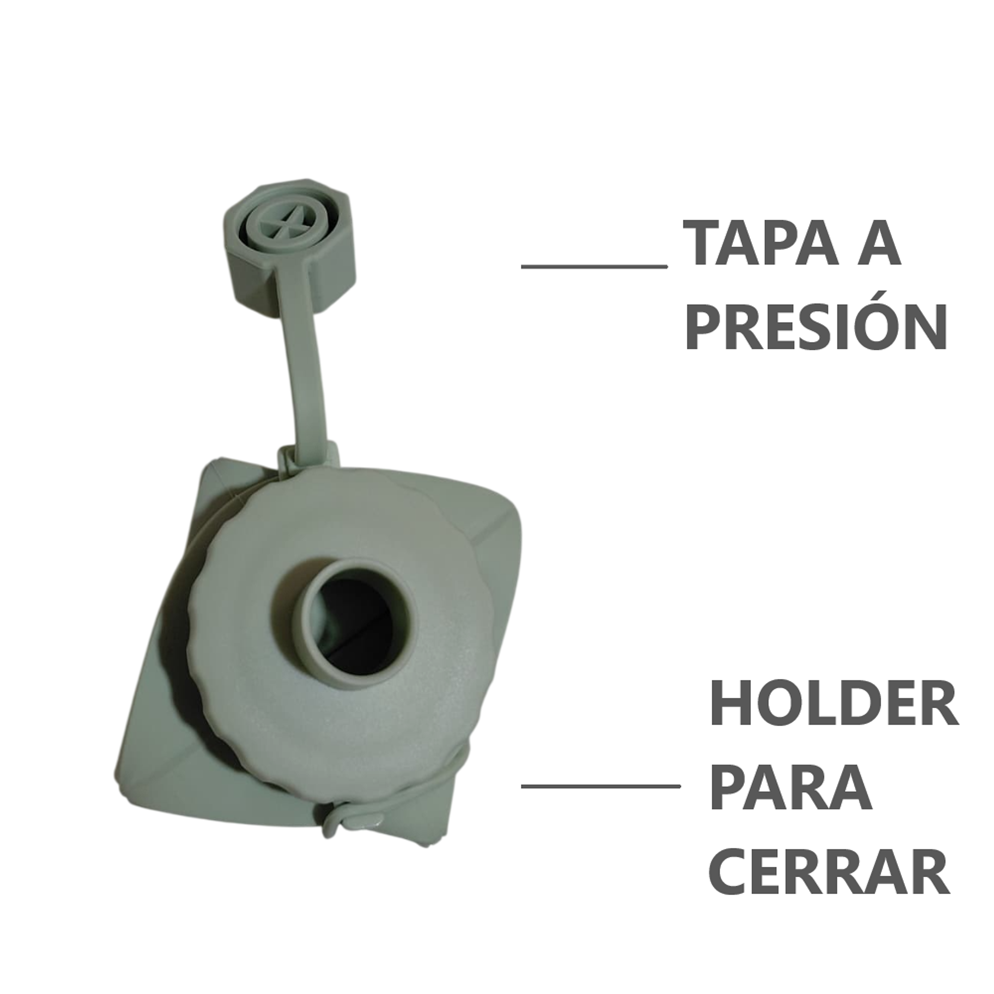 Tomatodo botella plegable portátil de 600ml  11