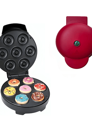 Mini máquina para hacer donuts 7 ranuras