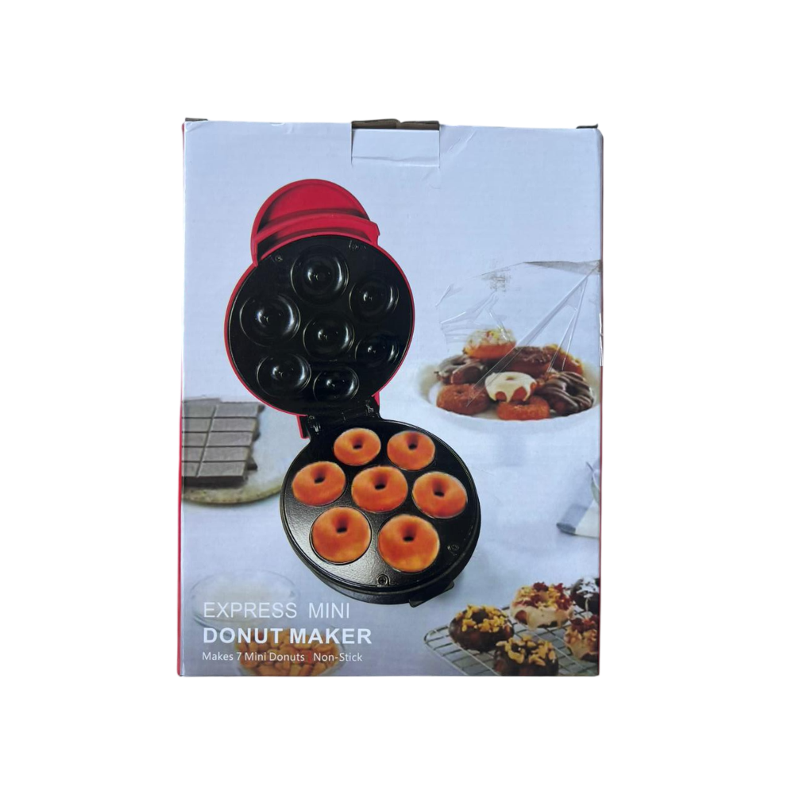 Mini máquina para hacer donuts 7 ranuras 1