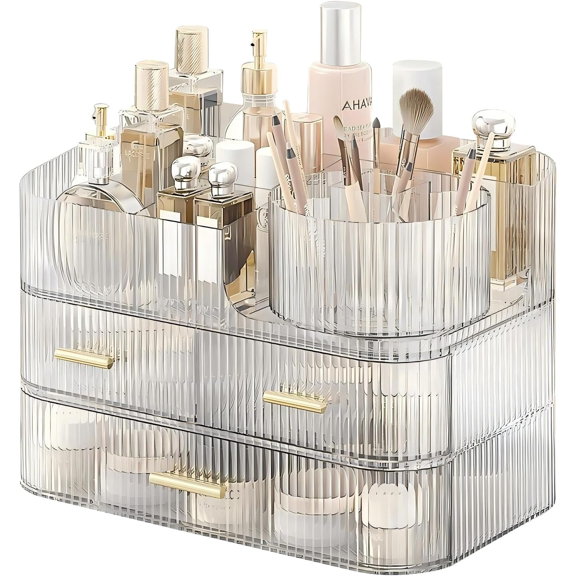 Organizador de maquillaje tocador de acrílico 7