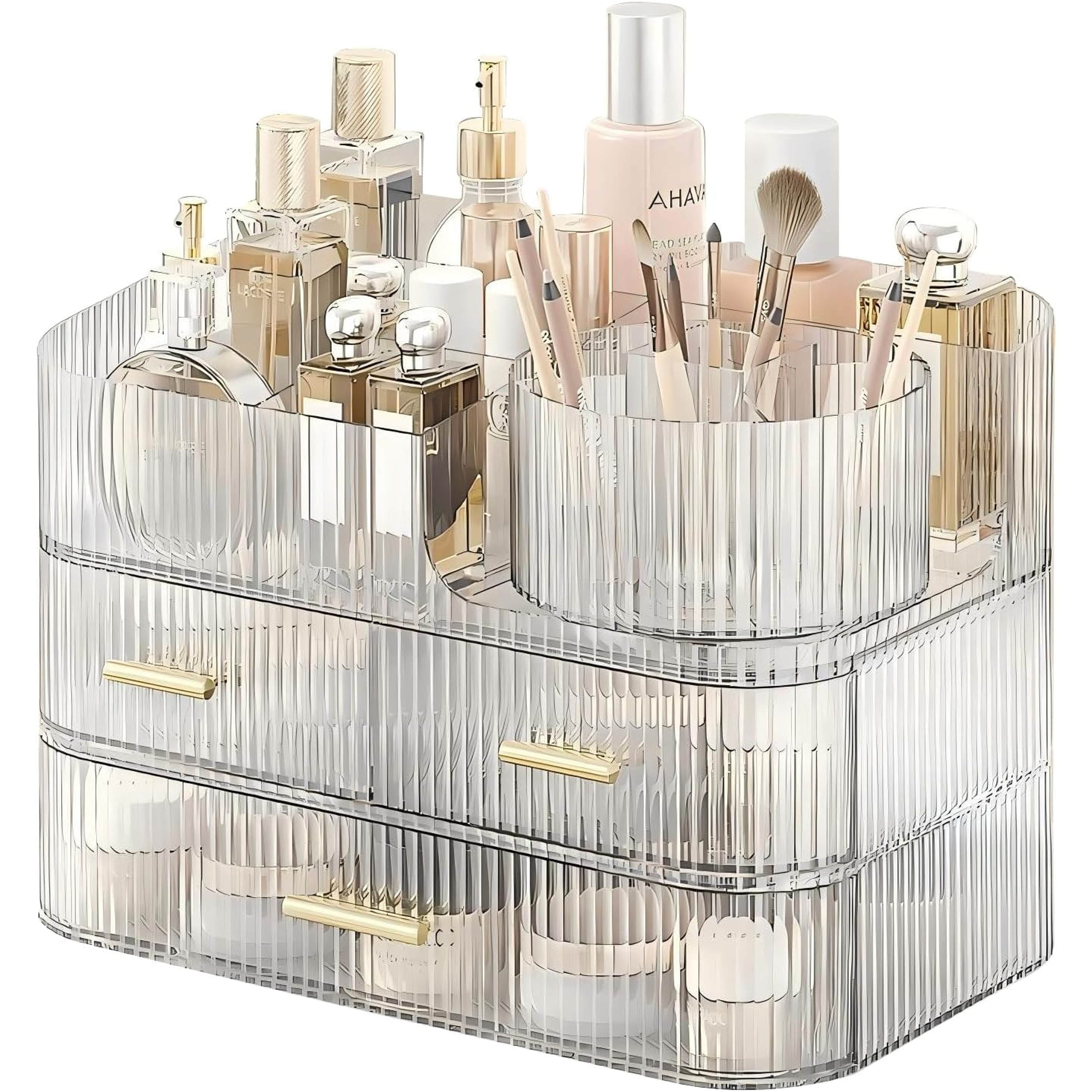 Organizador de maquillaje tocador de acrílico 7