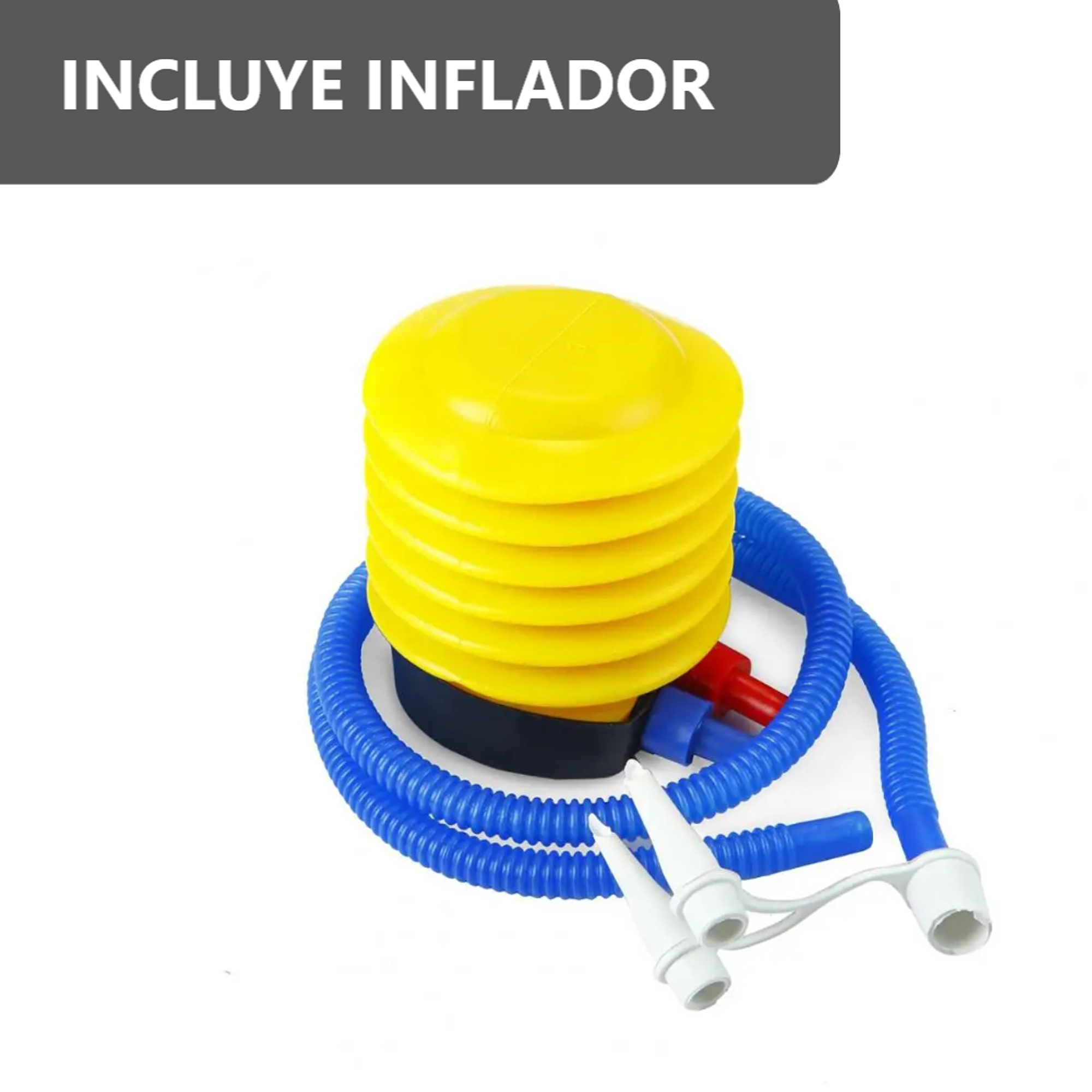 Bañera Tina inflable Portátil 98x64x28 cm con Inflador  3