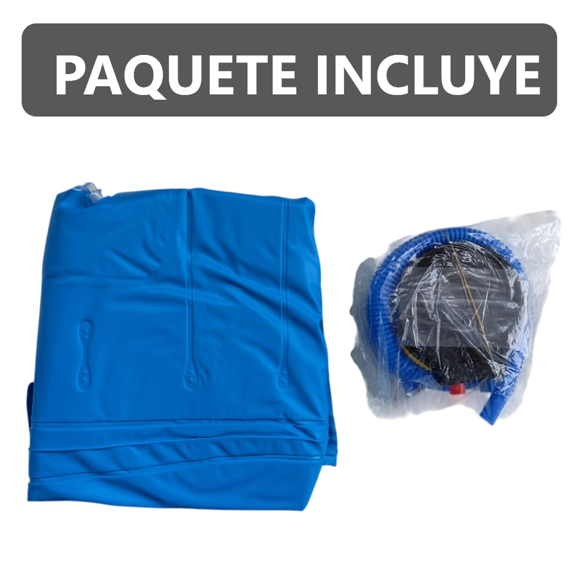 Bañera Tina inflable Portátil 98x64x28 cm con Inflador  4