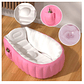 Bañera Tina inflable Portátil 98x64x28 cm con Inflador  - Miniatura 13