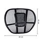 Pack x2 Cojín Soporte Lumbar para Asiento de Carro Auto Oficina - Miniatura 6