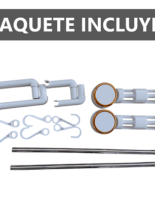 Toallero barra de toalla a presión 