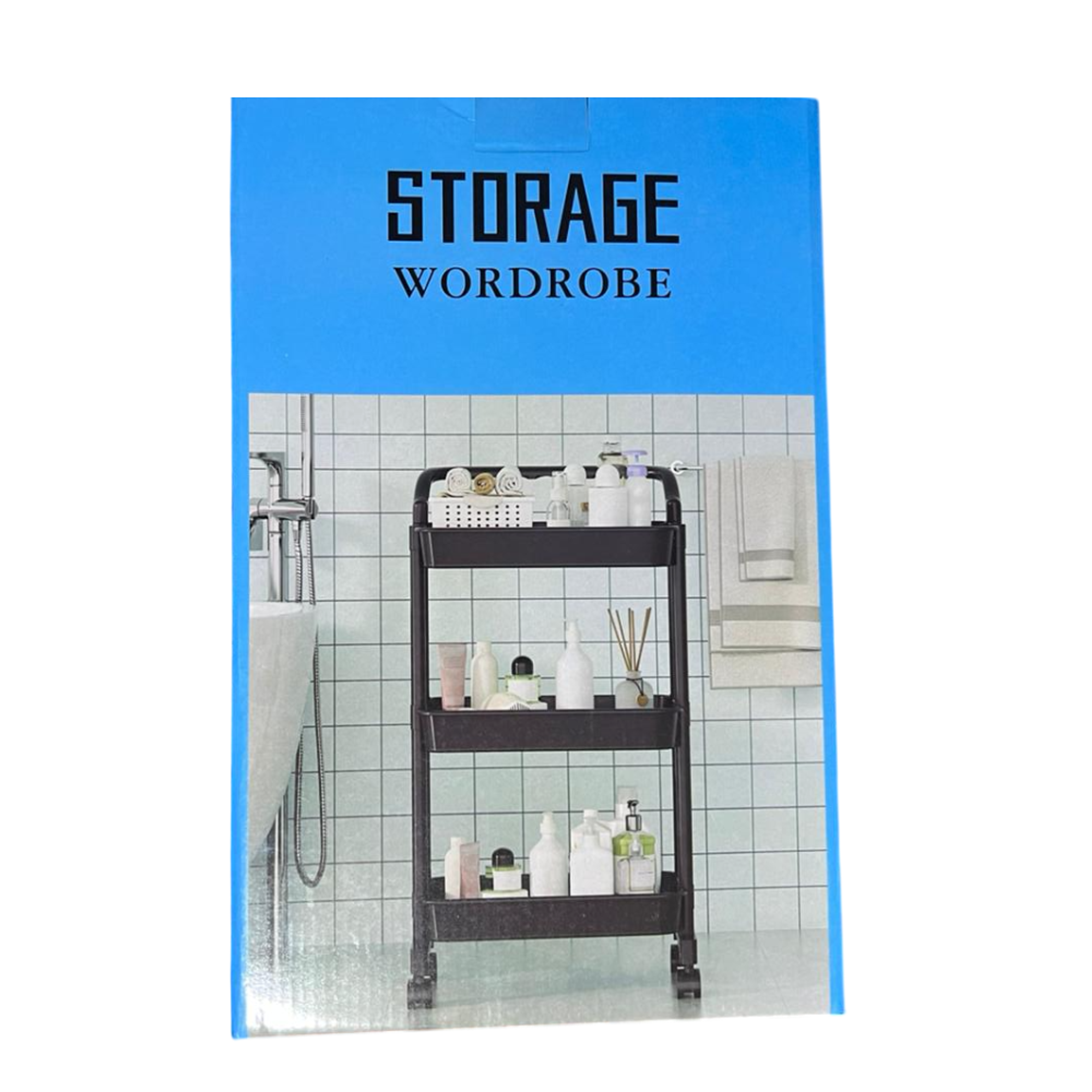 Carrito Organizador Multiuso de 3 Niveles rodante 5