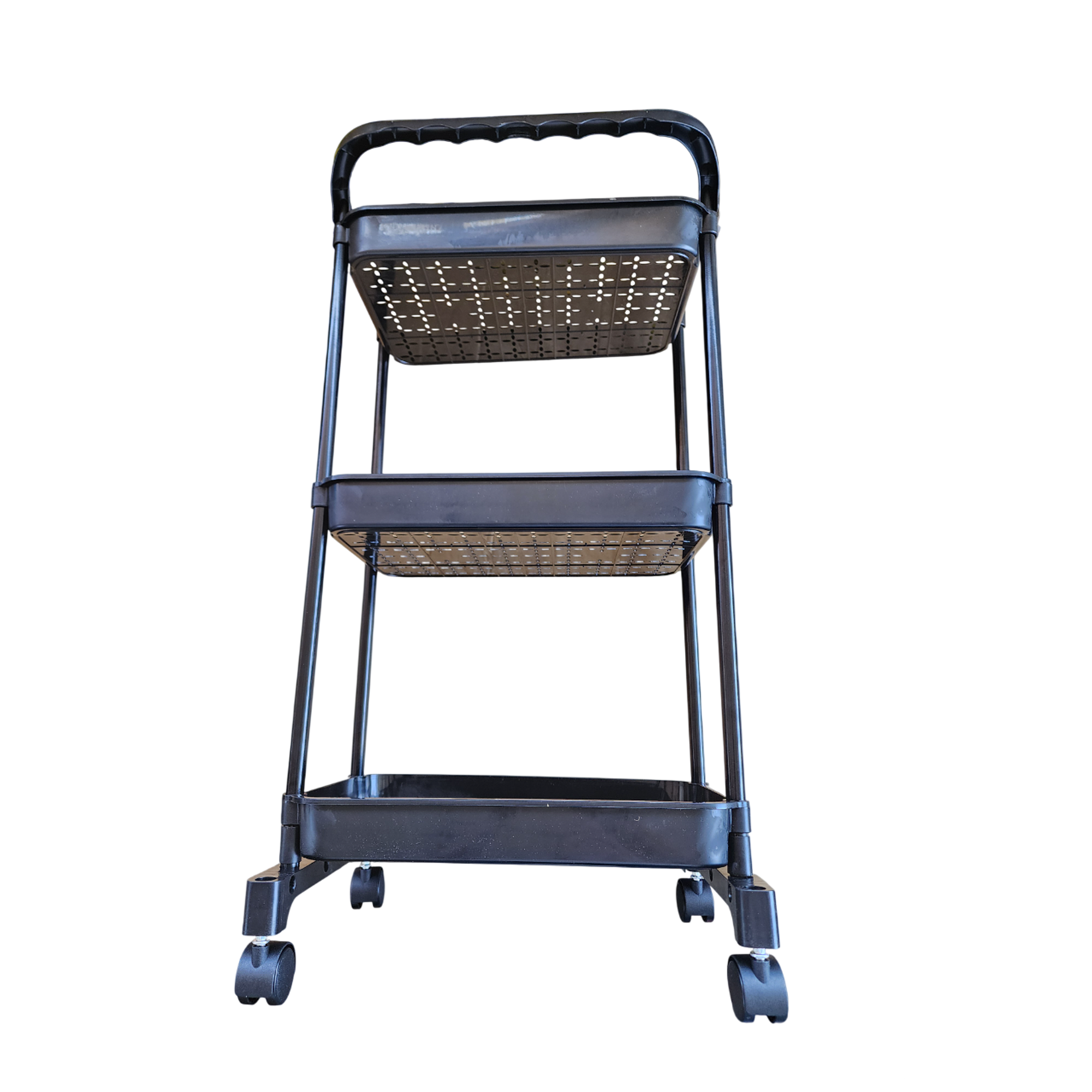 Carrito Organizador Multiuso de 3 Niveles rodante 7