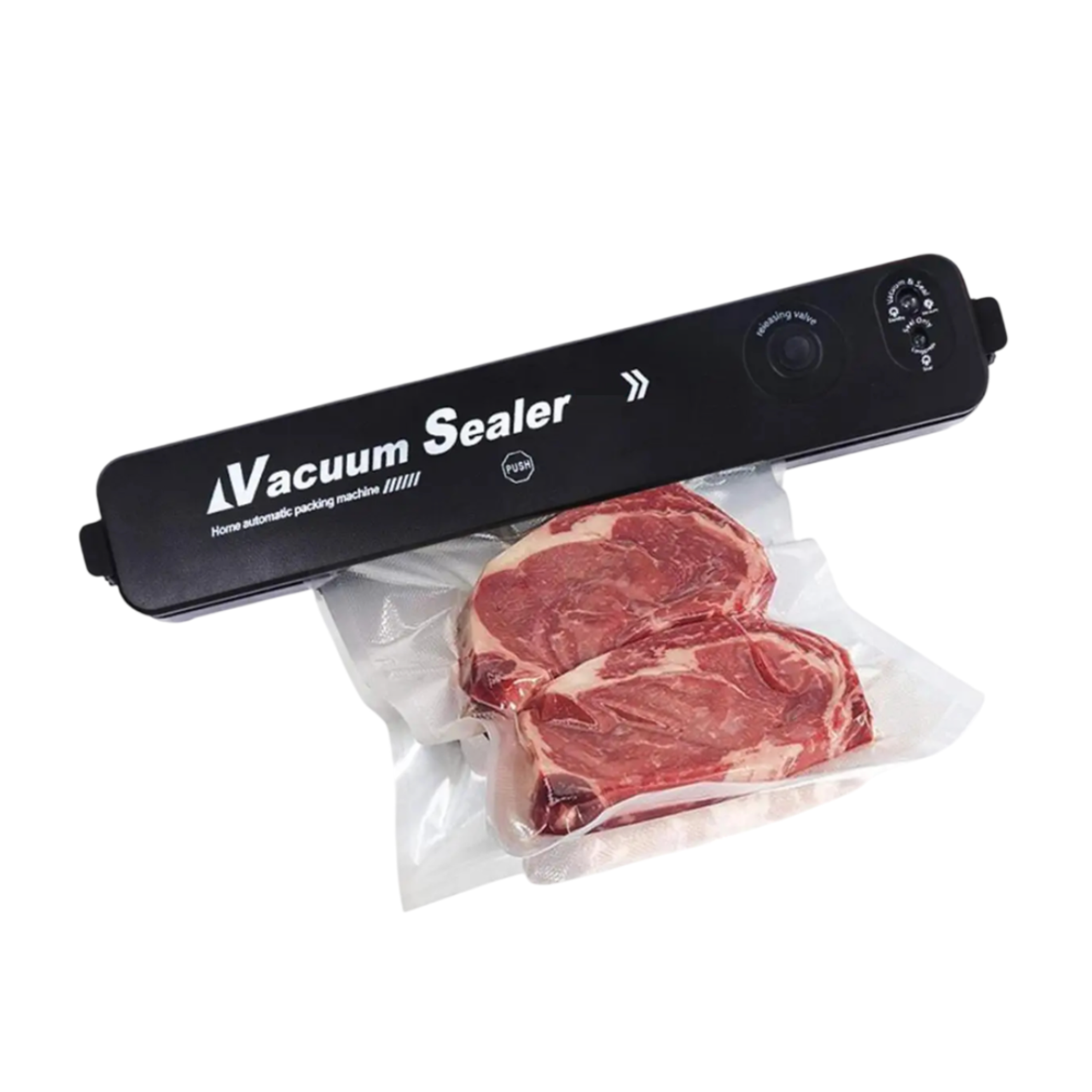 Selladora Al Vacio de alimentos 37 cm con bolsas 1