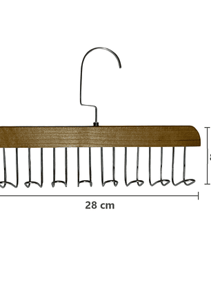 Pack x2 ganchos para ropa perchas colgadores organizadores