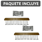 Pack x2 ganchos para ropa perchas colgadores organizadores - Miniatura 3