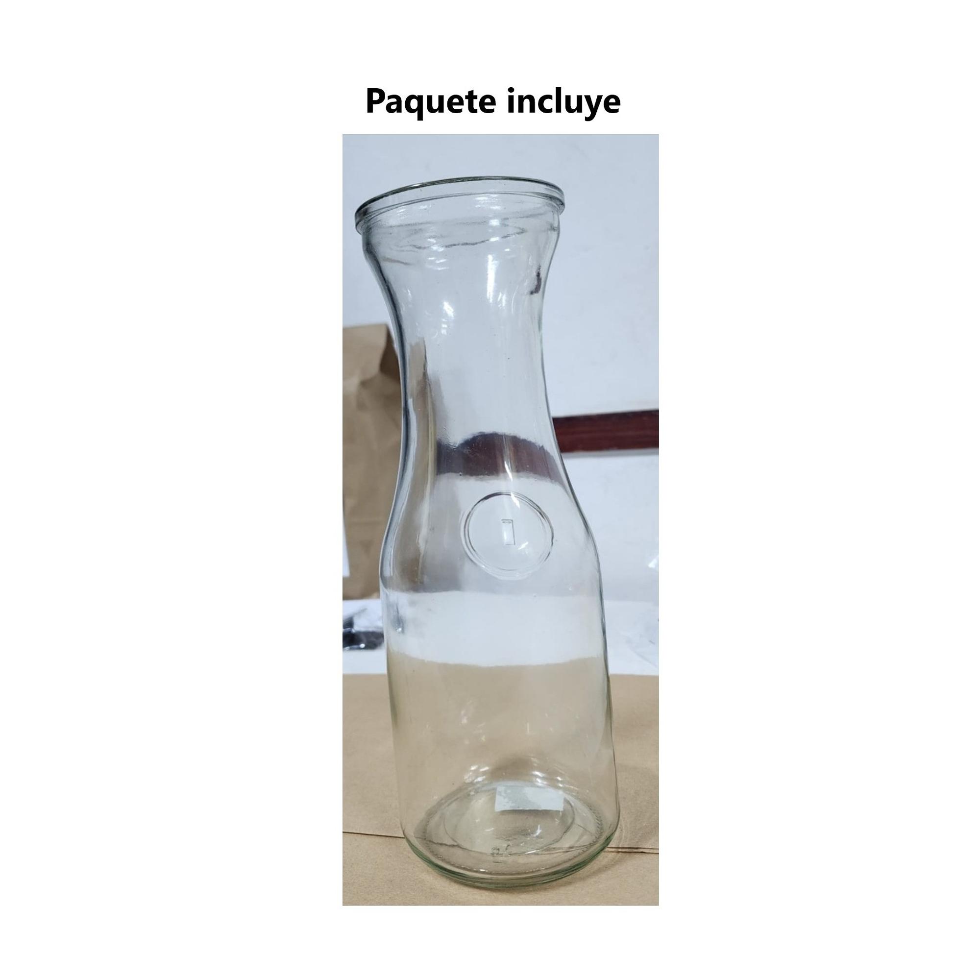 BOTELLA 1 LITRO DE VIDRIO  4