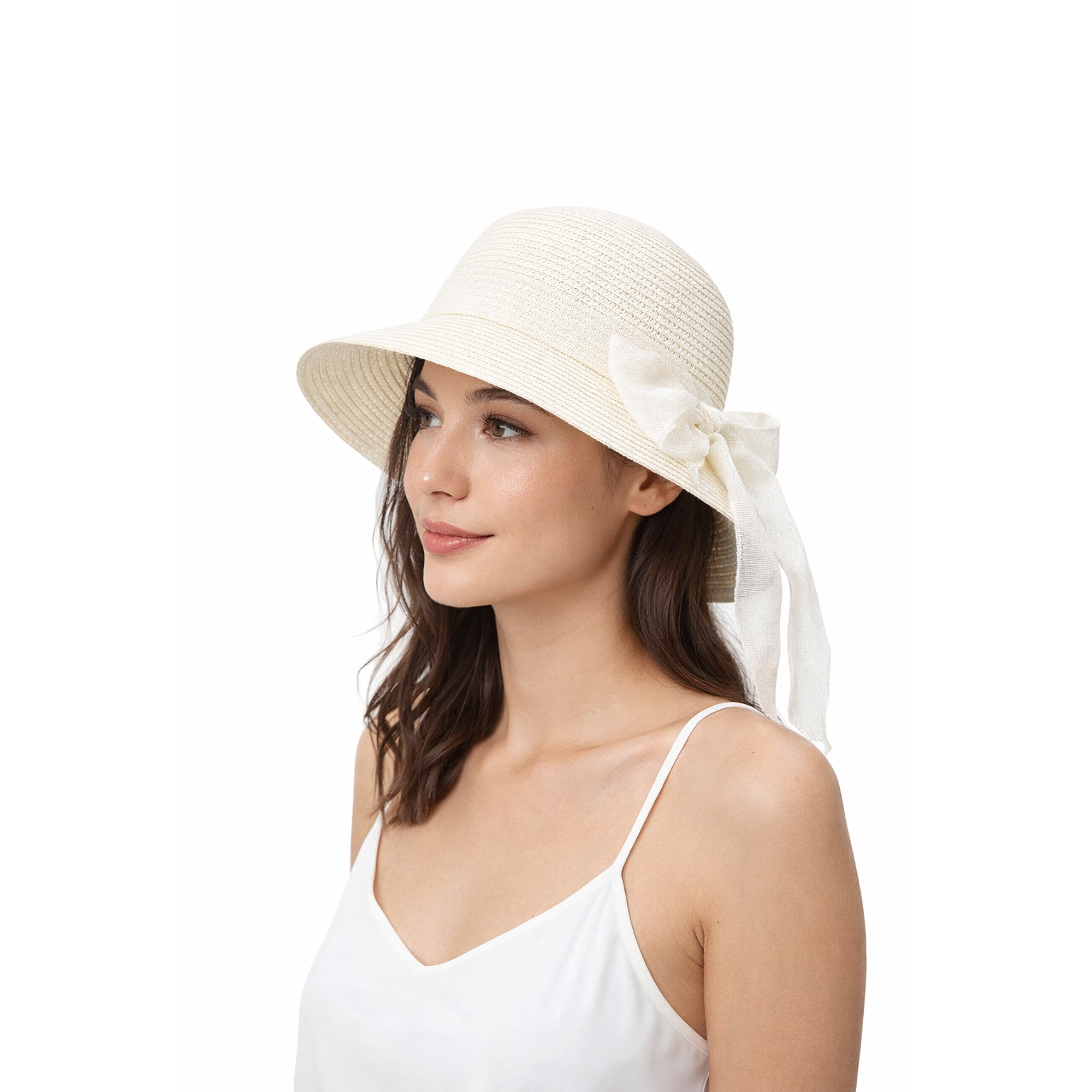 SOMBRERO ELEGANTE CON LISTON - 3 COLORES - 21-08 / 1 1