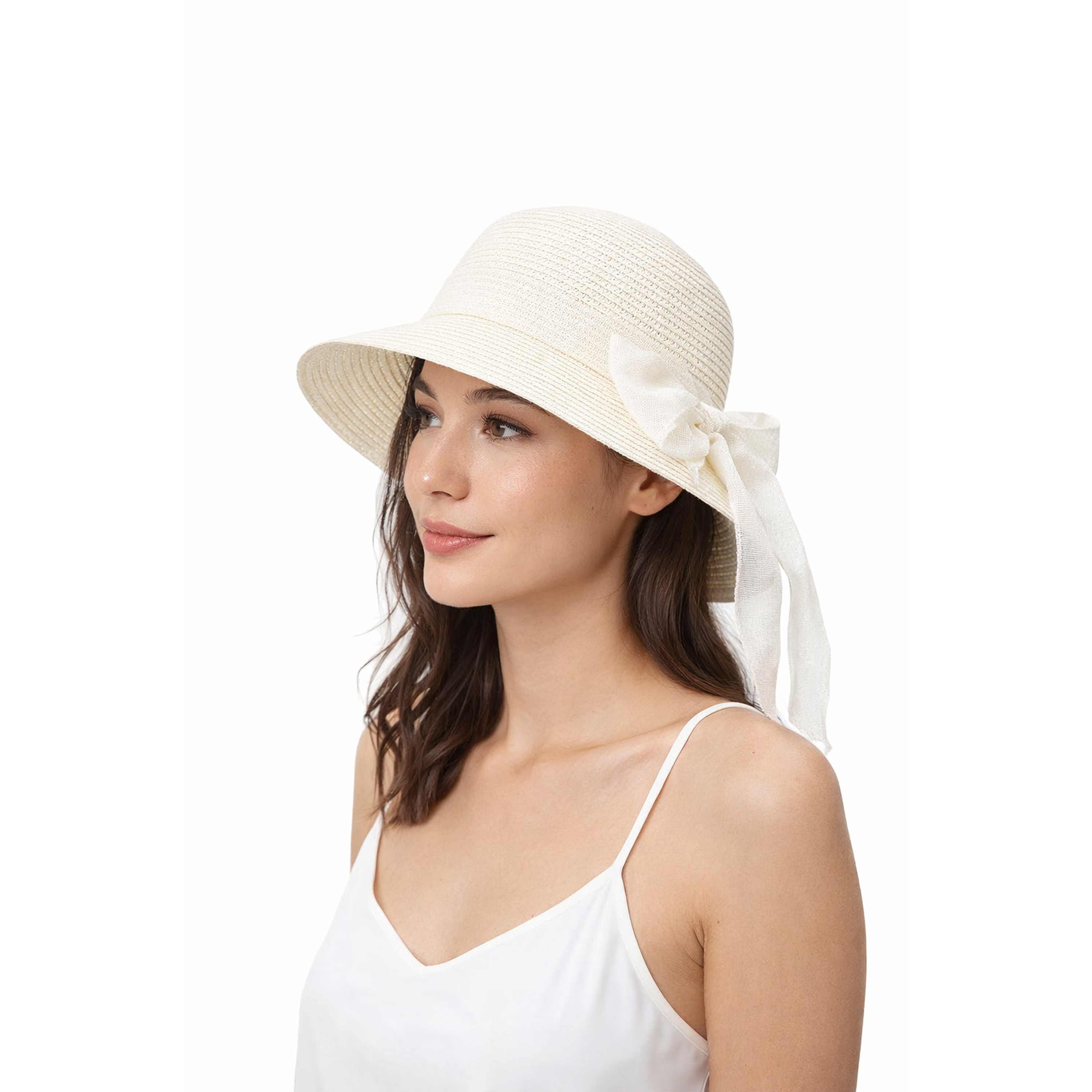 SOMBRERO ELEGANTE CON LISTON - 3 COLORES - 21-08 / 1 1