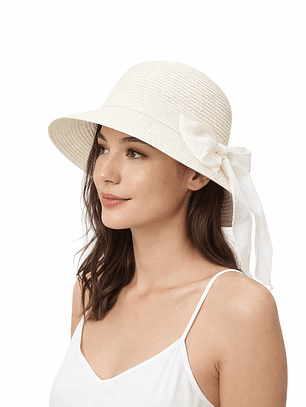 SOMBRERO ELEGANTE CON LISTON - 3 COLORES - 21-08 / 1