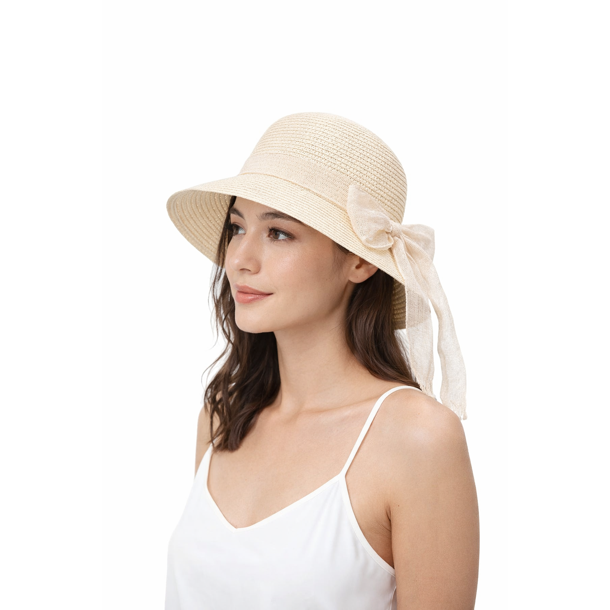 SOMBRERO ELEGANTE CON LISTON - 3 COLORES - 21-08 / 1 6
