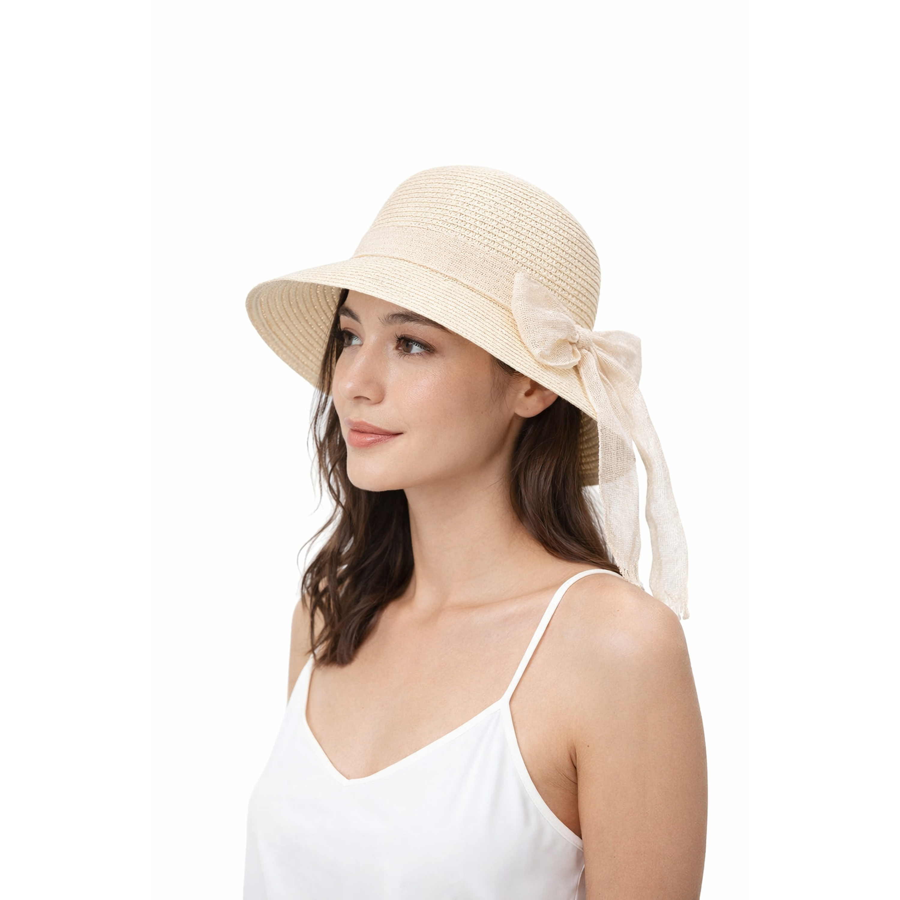 SOMBRERO ELEGANTE CON LISTON - 3 COLORES - 21-08 / 1 6