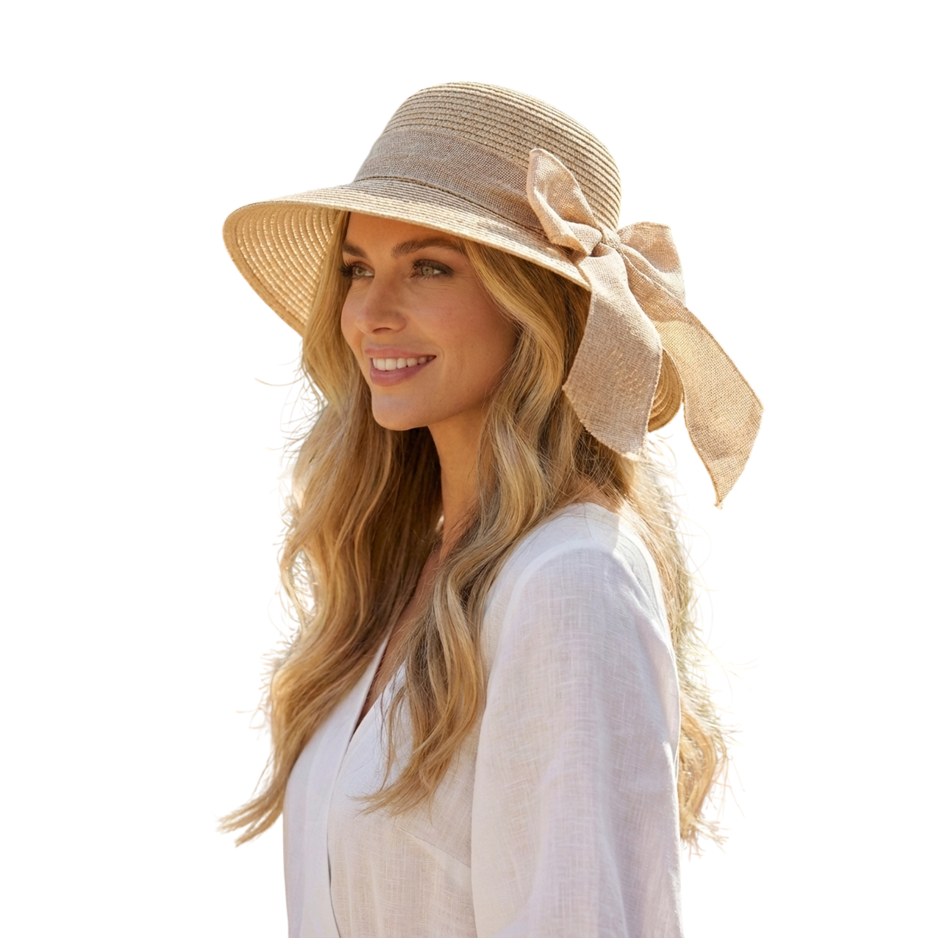 SOMBRERO ELEGANTE CON LISTON - 3 COLORES - 21-08 / 1 11