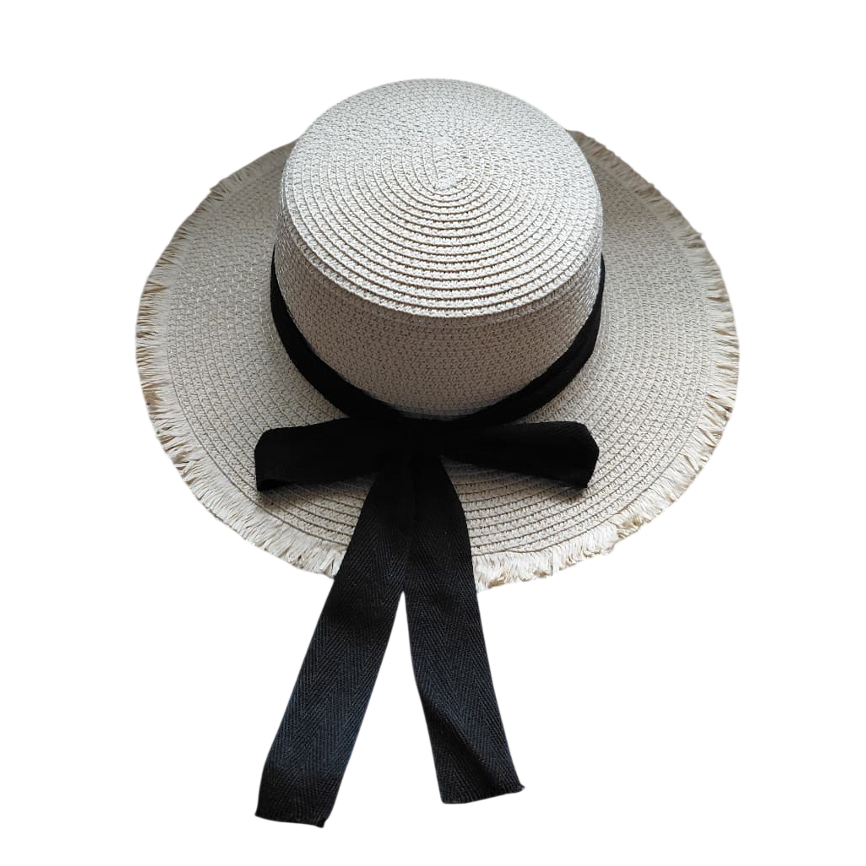 SOMBRERO CON CINTA NEGRA ELEGANTE 2