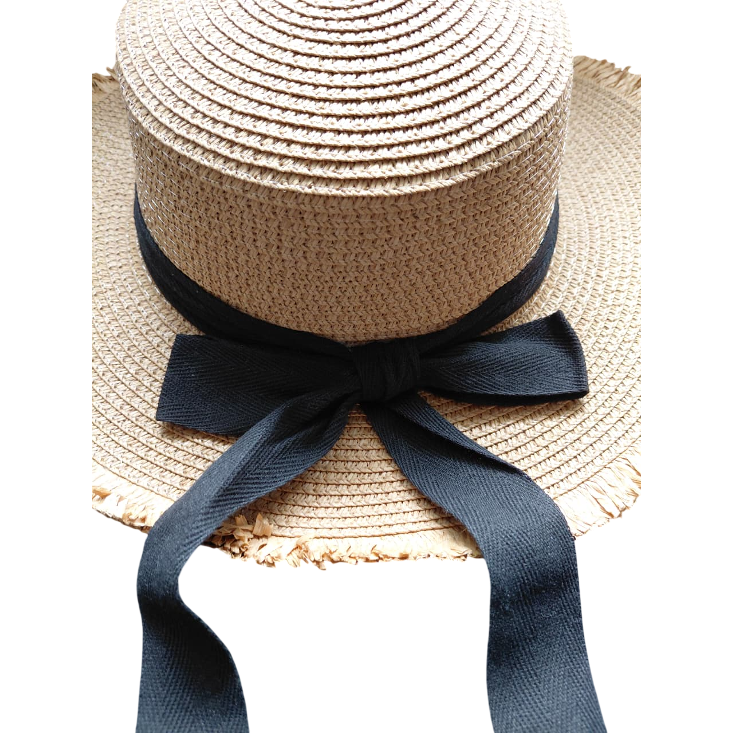 SOMBRERO CON CINTA NEGRA ELEGANTE 9