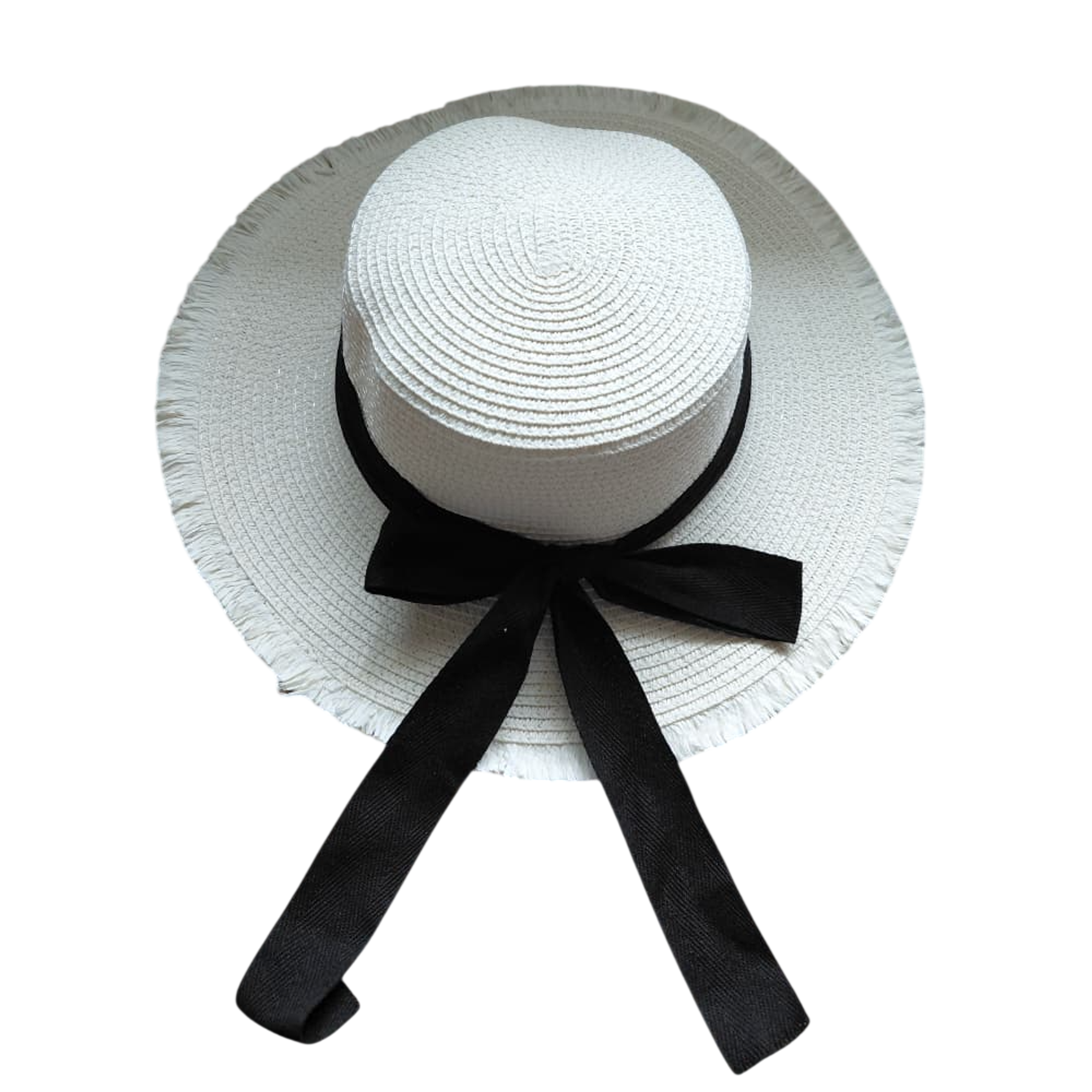 SOMBRERO CON CINTA NEGRA ELEGANTE 5