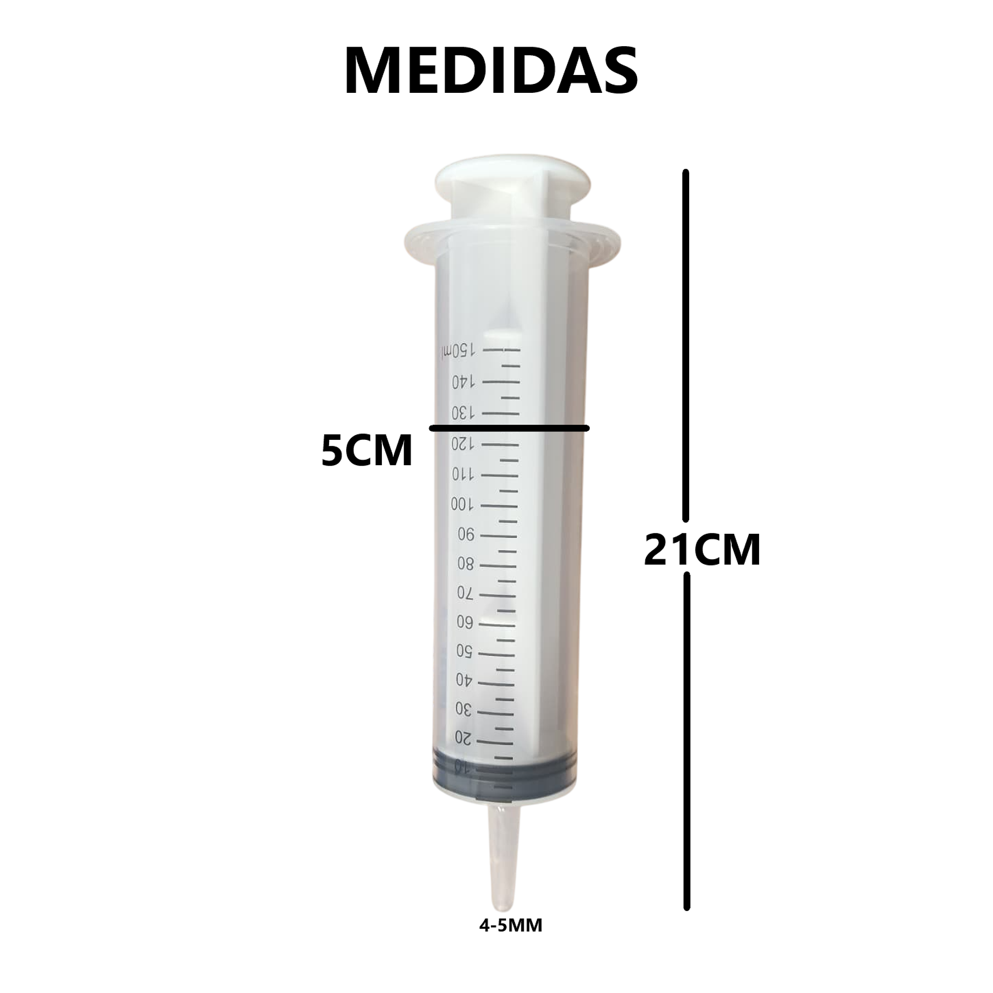 Jeringa Grande De Lavado Vaginal O Anal Transparente 2