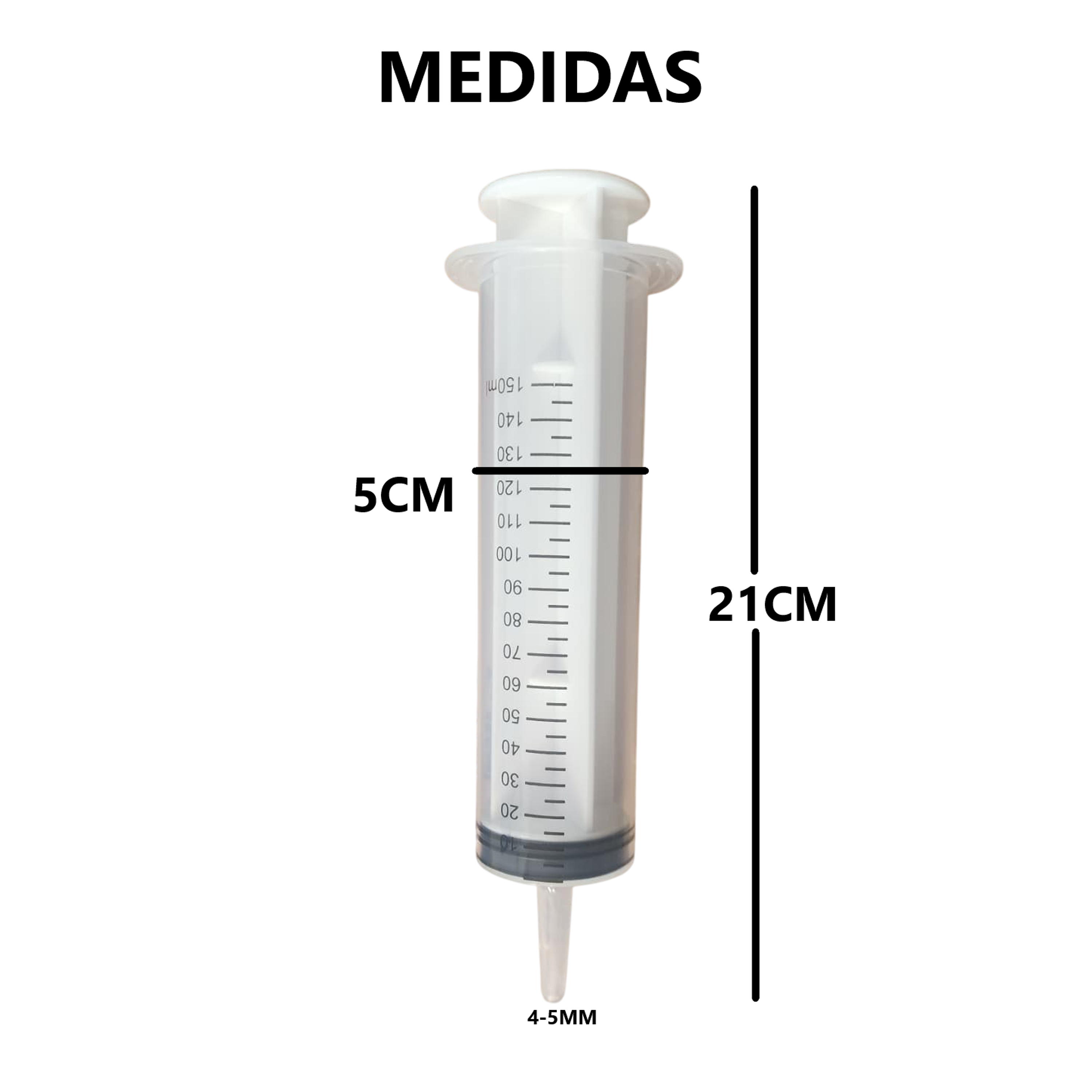 Jeringa Grande De Lavado Vaginal O Anal Transparente 2