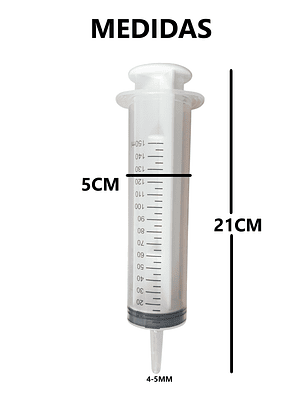 Jeringa Grande De Lavado Vaginal O Anal Transparente